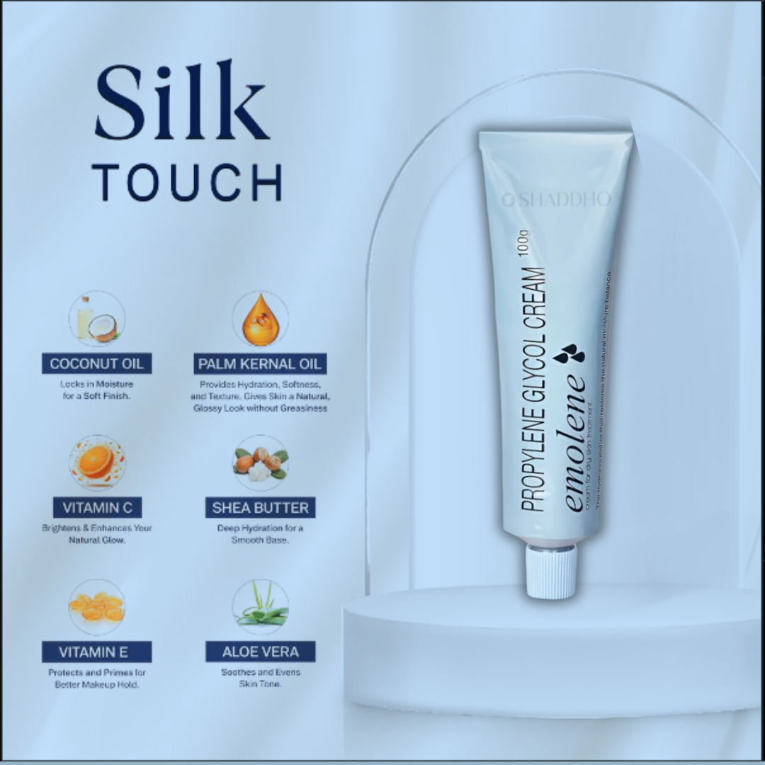 Emolene Cream 100g - Intense Moisturizer for Dry Skin, Smoothens & Helps Fade Marks & Acne Spots