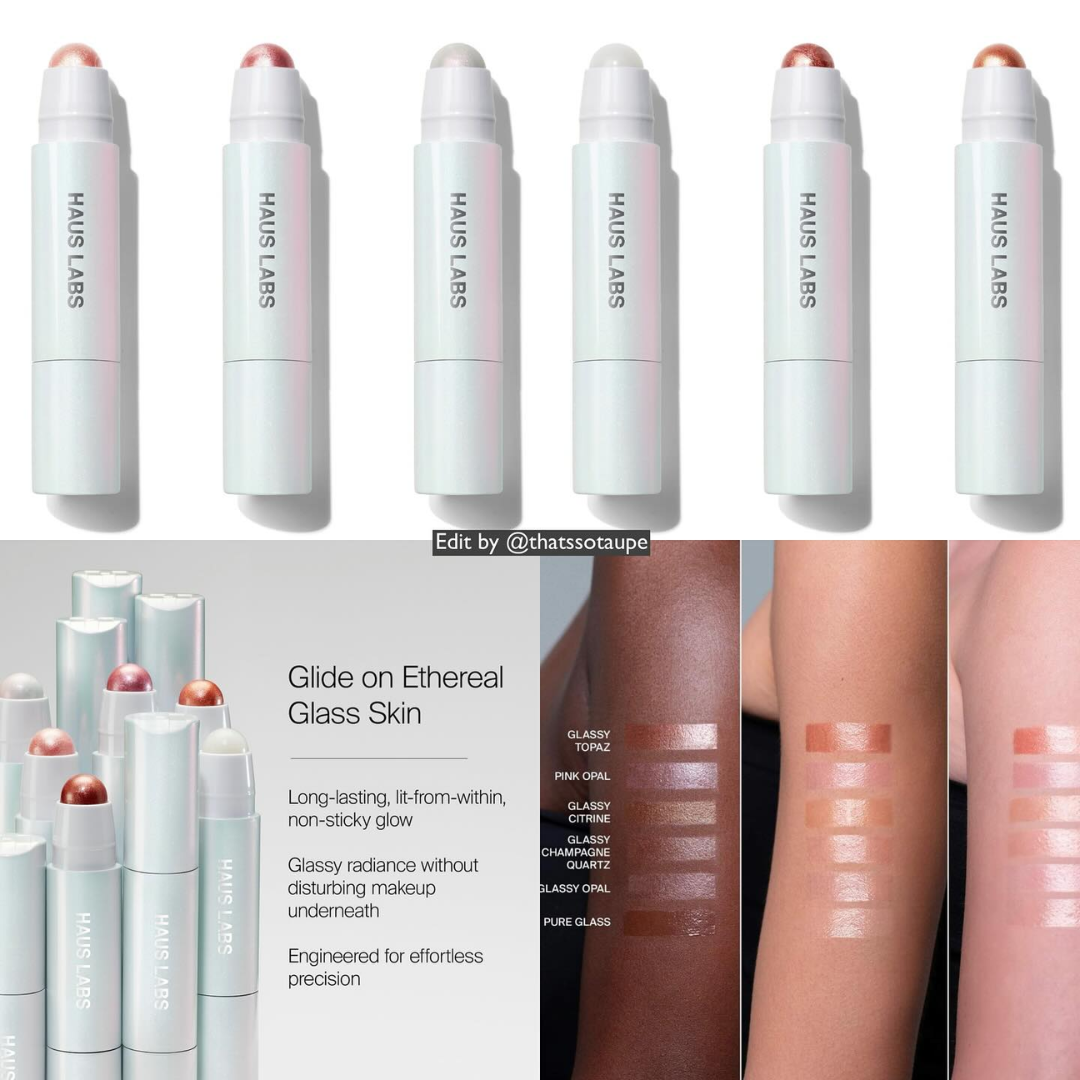 Haus Labs Highlighter Balm Stick (Moisturizer, Skincare, Highlighter and Instant Natural Glow)