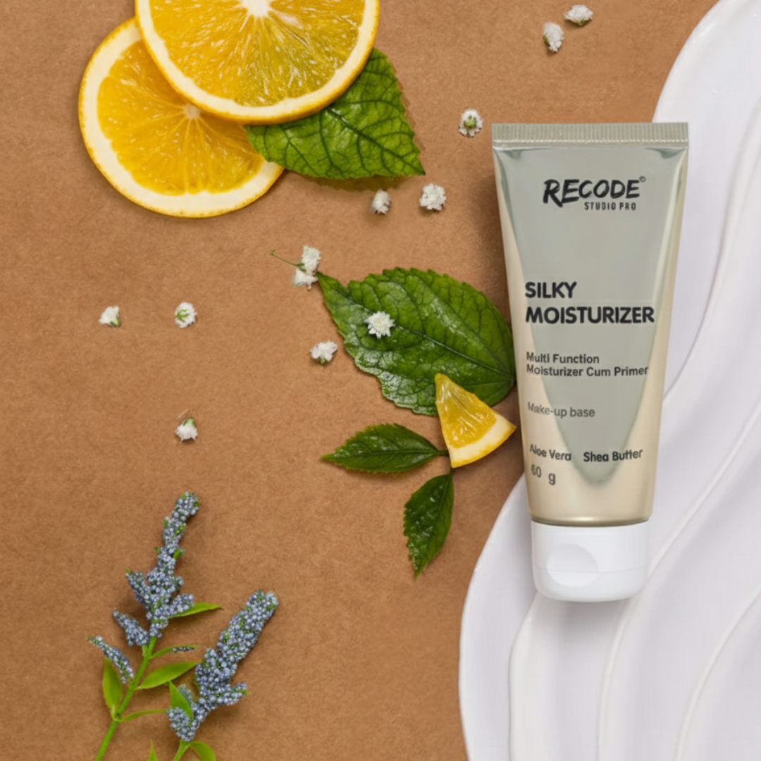 Recode Pro Silky Moisturizer | Multi-Function Primer & 24H Hydrating Moisturizer with Pore-Blurring Finish