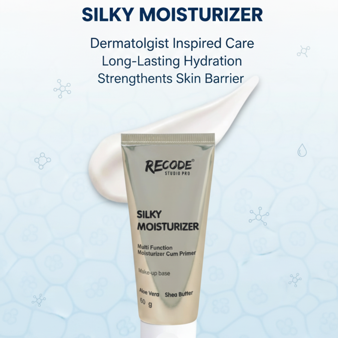 Recode Pro Silky Moisturizer | Multi-Function Primer & 24H Hydrating Moisturizer with Pore-Blurring Finish