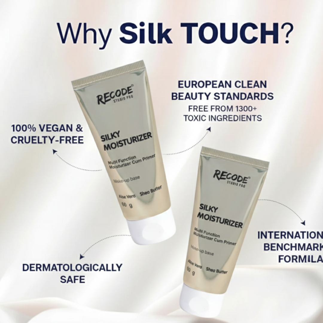 Recode Pro Silky Moisturizer | Multi-Function Primer & 24H Hydrating Moisturizer with Pore-Blurring Finish