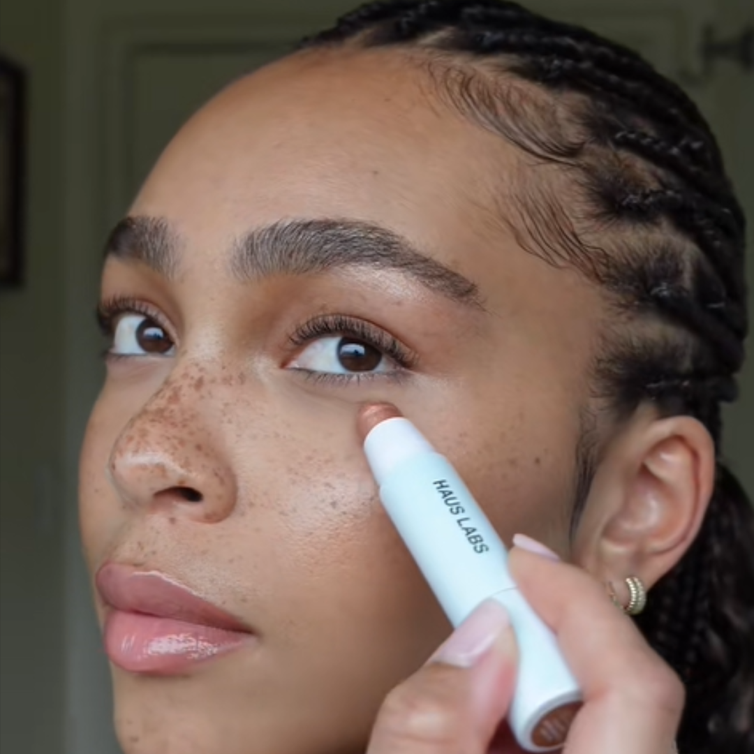 Haus Labs Highlighter Balm Stick (Moisturizer, Skincare, Highlighter and Instant Natural Glow)