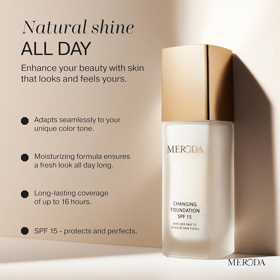Meroda Color Changing Foundation