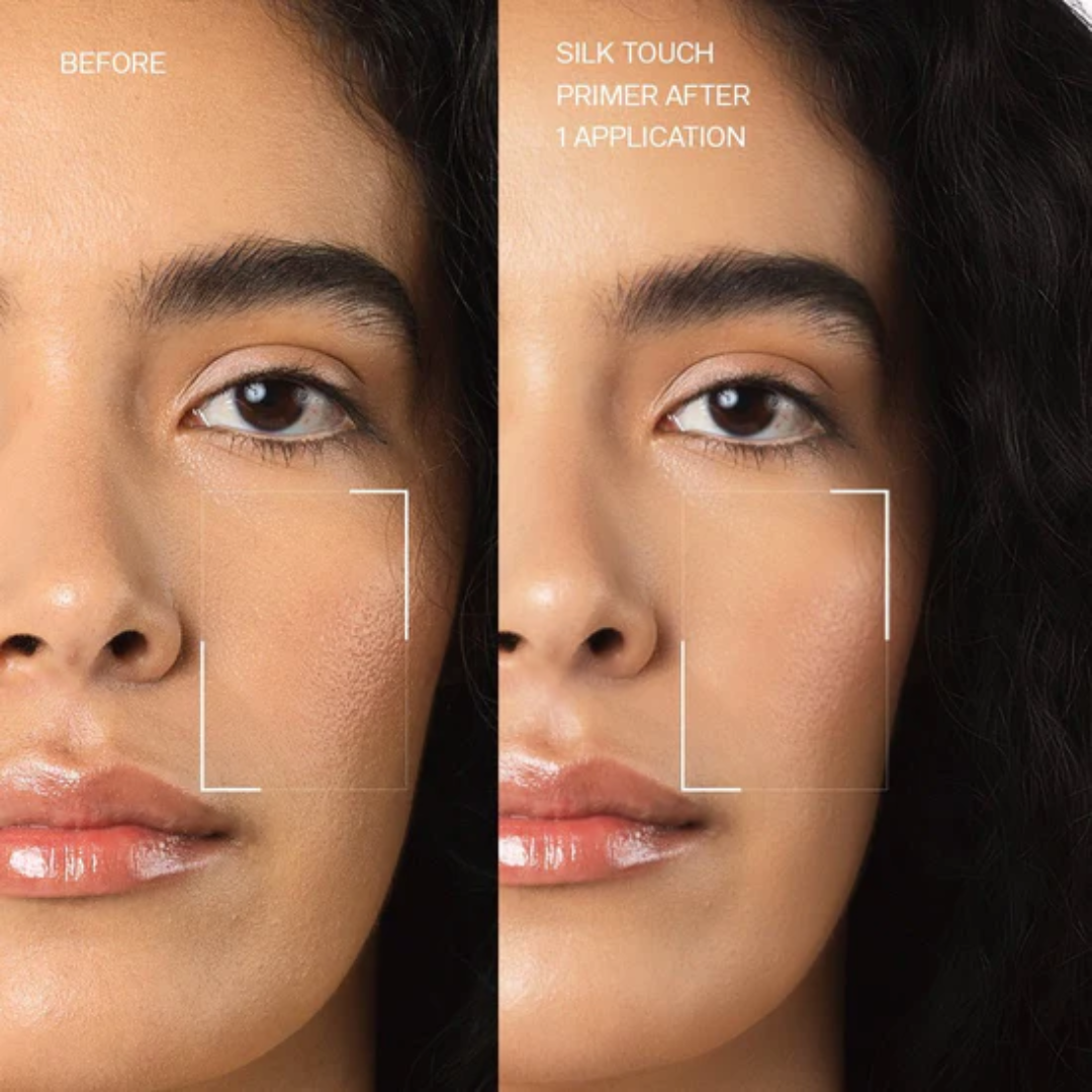Flicka 3-in-1 Silk Touch Primer For Flawless makeup base – Hydrate, Blur pores & Perfect glowy base