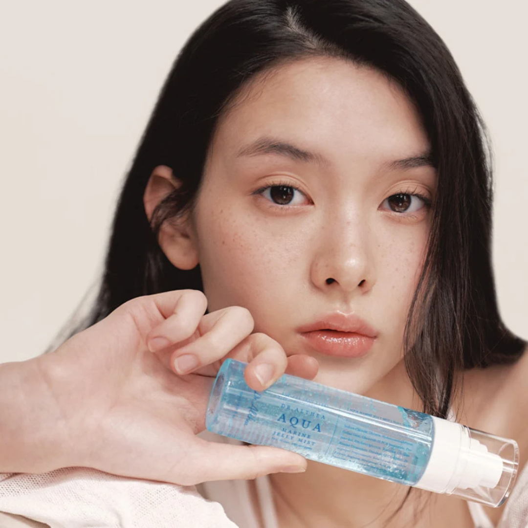 Dr. Althea Aqua Marine Jelly Mist | 3-in-1 Hydration, Dewy Glow & Makeup Setting