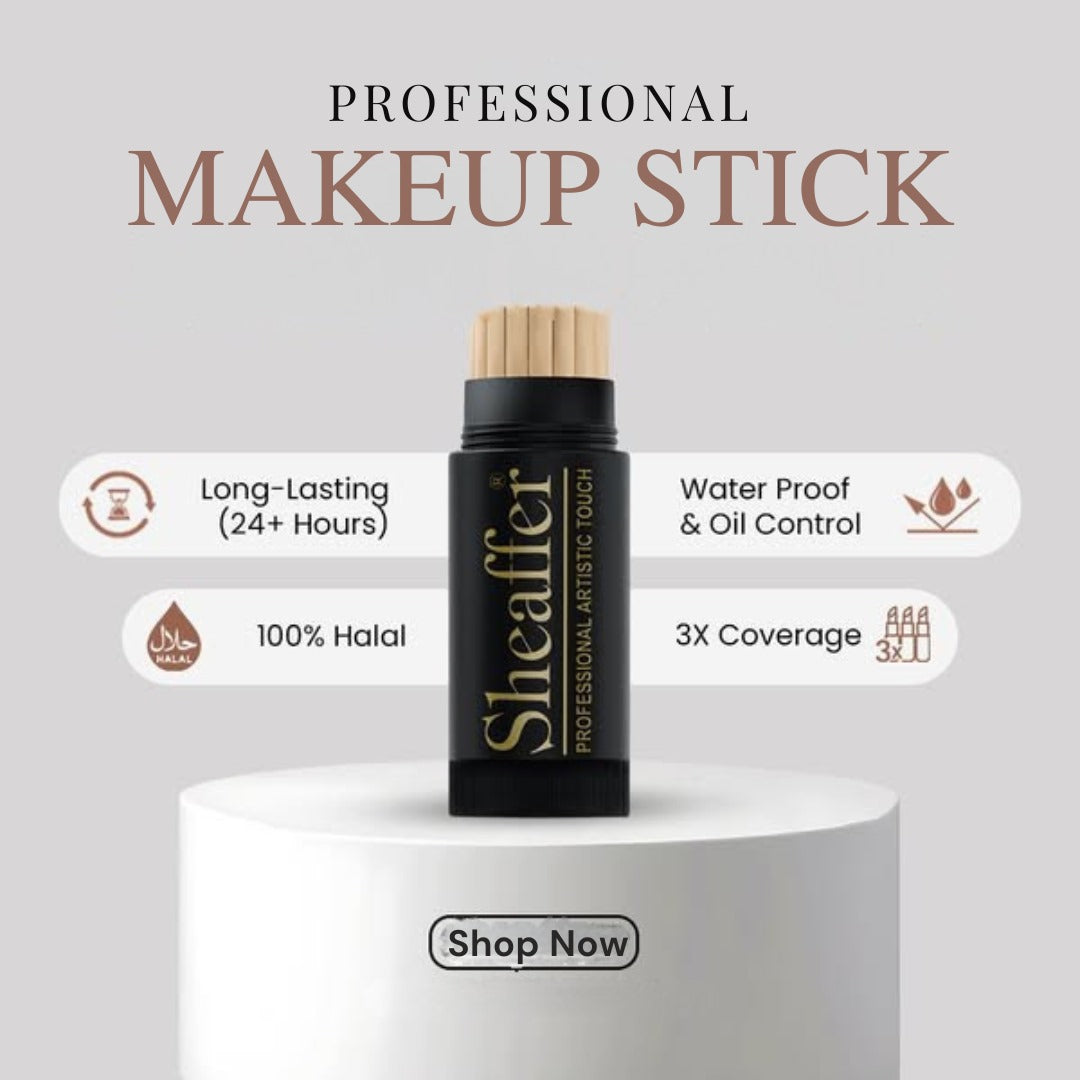 Sheaffer Stick Foundation - 3X Coverage, Zero Effort